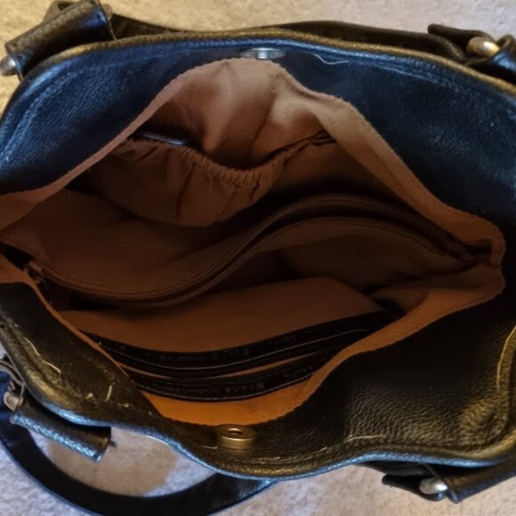 Stone Mountain Signature Medium Shoulder Bag, Double Handle. - Picture 7 of 8